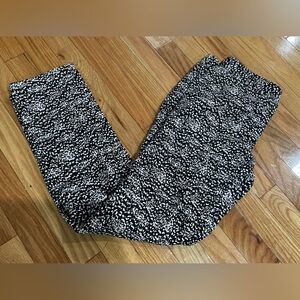 Calvin Klein Black and White Patterned Fabric